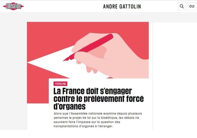 Image for article Fransız Millet Vekilleri: Fransa, Zorla Organ Toplanmasına Karşı Teminat Vermeli