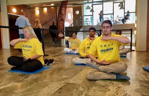 Image for article İsveç: Norrköping Sağlık Festivaline, Falun Gong Huzur ve Renk Getirdi