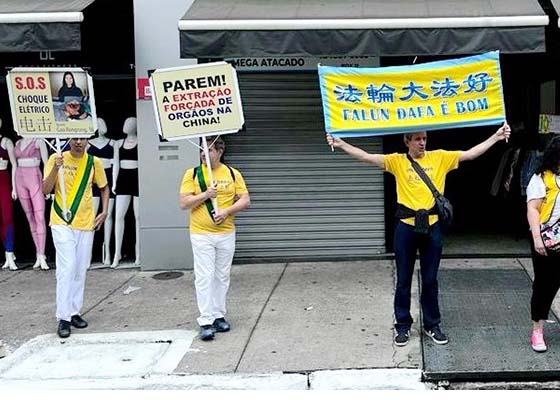 Image for article ​São Paulo, Brezilya: Çin Topluluklarında Falun Dafa Hakkında Farkındalığı Artırmak