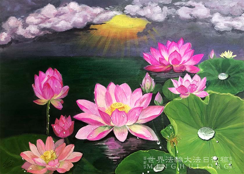 Image for article [Dünya Falun Dafa Gününü Kutlaması] Resim: Hong Kong'da Buda'nın Işığı Parlıyor