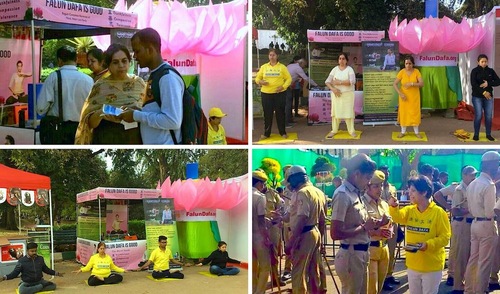 Image for article Bengaluru, Hindistan: Falun Dafa'yı Halka Tanıtma