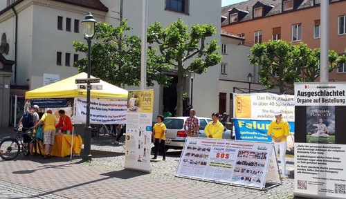 Image for article Almanya: Dört Şehirdeki Falun Gong Uygulayıcıları Çin'de Yapılan Zulüm Hakkında Farkındalık Yarattı