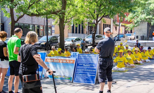Image for article Montreal'da Düzenlenen Miting ÇKP'nin Falun Gong Zulmüne Son Verilmesi Çağrısında Bulundu