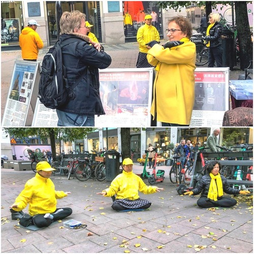 Image for article İsveç: “Çin'deki Zulme Karşı Barışçıl Direnişiniz Takdire Şayan”