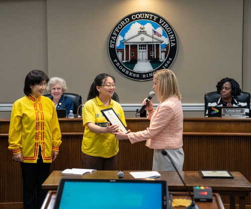 Image for article Virginia: Herndon ve Stafford İlçesi Falun Dafa Günü İçin Bildiriler Yayınladı