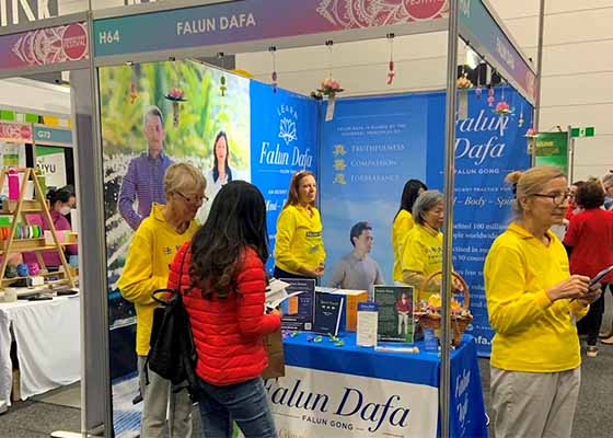 Image for article Falun Dafa, Avustralya'daki En Büyük Sağlık Etkinliğinde Parladı