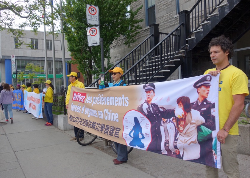 Image for article Kanada: Montreal Halkı Falun Dafa'ya Yapılan Zulmü Kınadı