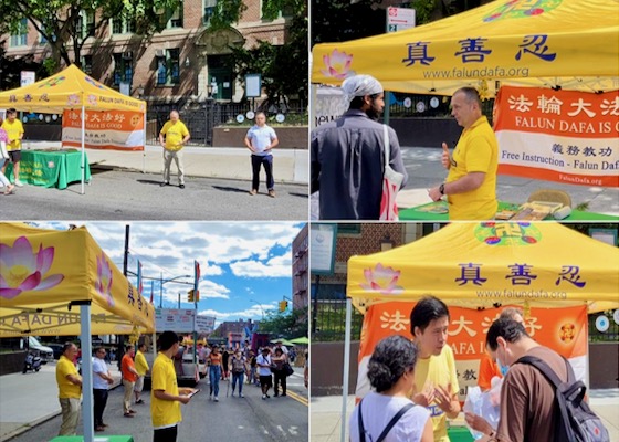 Image for article New York: Falun Dafa, Rego Park Festivali'nde Yerel Halk Tarafından İyi Karşılandı