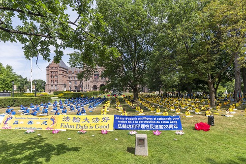 Image for article Toronto: İleri Gelenler 23 Yıldır Devam Eden Zulüm Anmak İçin Düzenlenen Mitingde Çin Rejimini Kınadılar