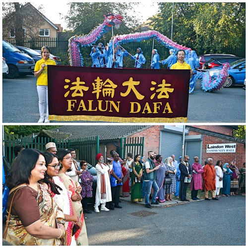 Image for article İngiltere Basildon: Falun Dafa Uygulayıcıları Güney Asya Miras Ayına Katıldı