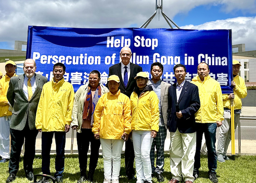 Image for article Canberra, Avustralya: Düzenlenen Mitingle Çin'de Falun Dafa'ya Yapılan Zulmün Sona Erdirilmesi Çağrısında Bulunuldu