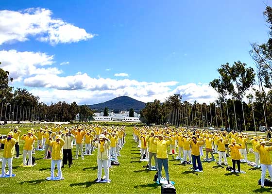 Image for article Canberra, Avustralya: Düzenlenen Etkinliklerle Çin'deki Zulüm Konusunda Farkındalık Yaratıldı