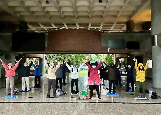 Image for article Tayvan: Taoyuan'da Sabahın Erken Saatlerinde Grup Uygulaması