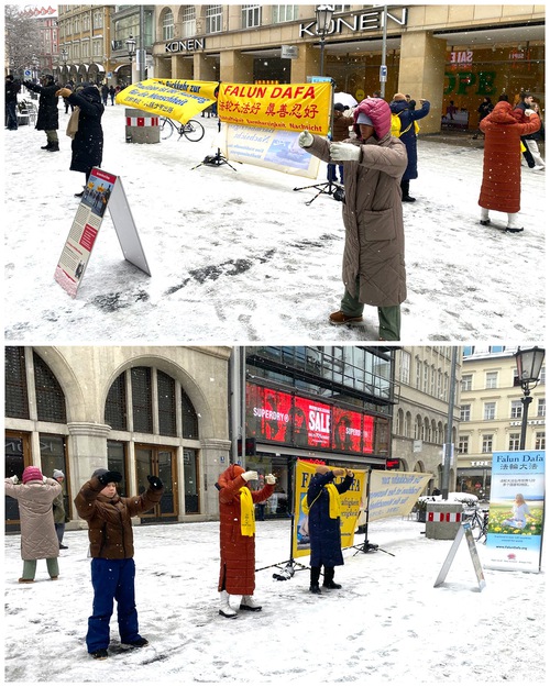 Image for article  Almanya, Münih: Sakinler Falun Dafa İçin Övgüde Bulunarak, 