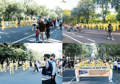 Image for article Endonezya: Falun Dafa Uygulayıcıları 25 Nisan Barışçıl Temyizinin 24. Yıl Dönümünü Andı