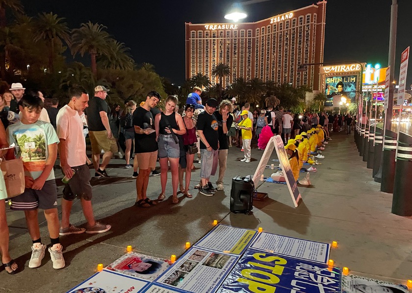 Image for article ​Las Vegas, Nevada, ABD: Çin'de 24 Yıldır Gerçekleşen Zulüm Hakkında Farkındalık Yaratmak