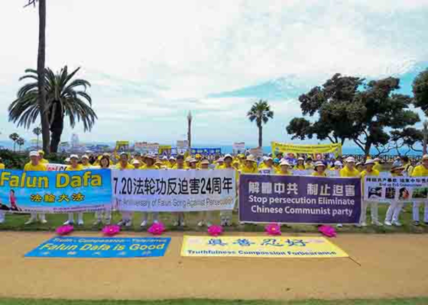 Image for article ​Los Angeles: Santa Monica Sahilinde Düzenlenen Etkinlikle Çin’de Yaşanan Zulüm Konusunda Farkındalık Yaratıldı