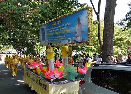 Image for article ​Maryland, ABD: Falun Dafa, İşçi Bayramı Geçit Töreninde İyi Karşılandı