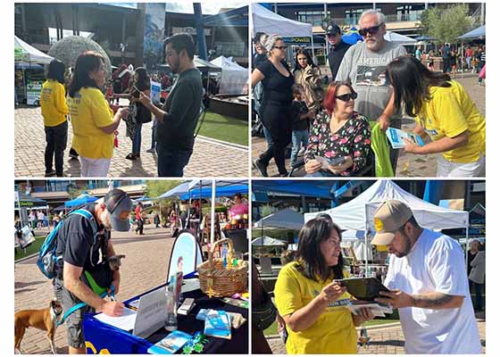 Image for article ​Arizona, ABD: Halk, Yerel Etkinlikler Sırasında Falun Dafa'yı Destekliyor