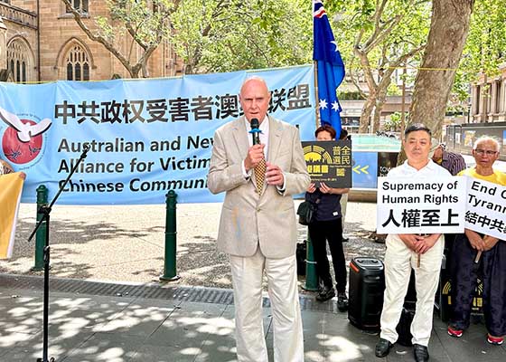 Image for article ​Sidney, Avustralya: Falun Dafa Uygulayıcıları Uluslararası İnsan Hakları Günü Mitinginde Konuştu
