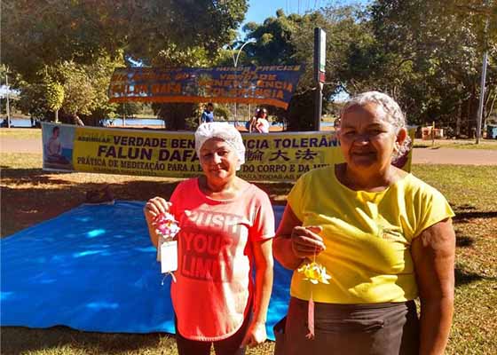 Image for article ​Brasilia, Brezilya: Uygulayıcılar Dünya Falun Dafa Günü’nü Kutladılar