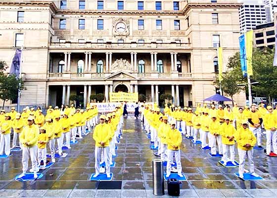 Image for article ​Avustralya: Sidney'de Dünya Falun Dafa Günü Kutlamaları