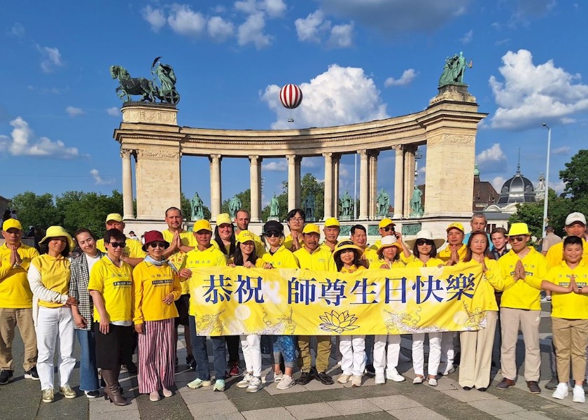 Image for article Macaristan: Budapeşte'de Dünya Falun Dafa Gününü Kutlandı