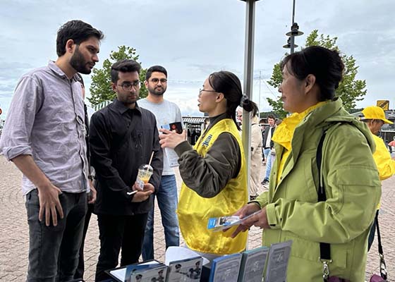 Image for article Finlandiya: Lahti Sakinleri Çin Komünist Rejiminin Falun Gong Zulmüne Son Verilmesi Çağrısında Bulundu