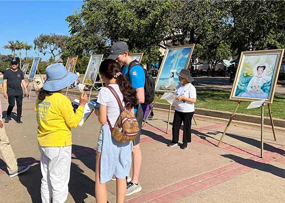 Image for article ​San Diego: Balboa Park’ta Falun Dafa Sanat Sergisi Düzenlendi