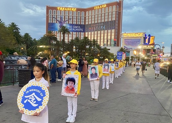 Image for article ​Nevada, ABD: Las Vegas’taki Etkinliklerle Falun Gong'a Yönelik 25 Yıldır Devam Eden Zulmün Sona Erdirilmesi Çağrısında Bulunuldu