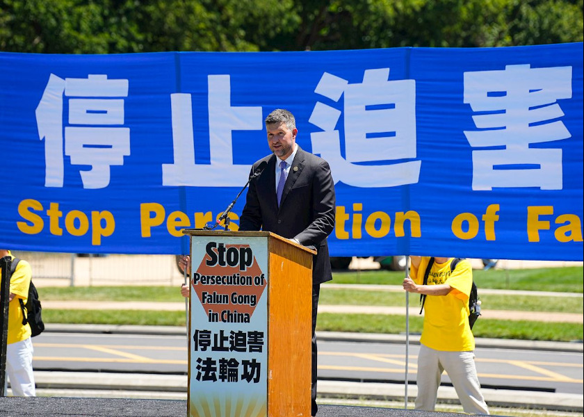 Image for article Washington DC: Falun Gong'a Karşı 25 Yıldır Süren Zulmün Sona Erdirilmesi Çağrısıyla Düzenlenen Mitinge, Seçilmiş Yetkililer ve İleri Gelenlerden Destek