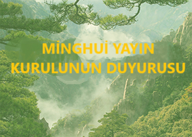 Image for article ​Minghui Yayın Kurulu Duyurusu