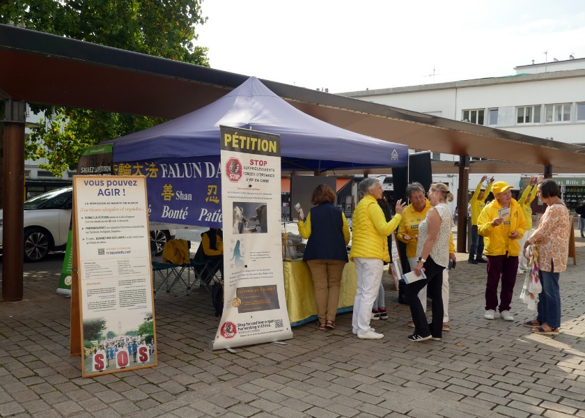 Image for article Fransa: Lorient'te Falun Dafa'nın Tanıtımı Yapıldı