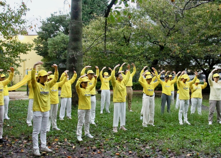 Image for article ​Japonya, Fukuoka: Falun Gong Uygulayıcılarının Minnettarlığı