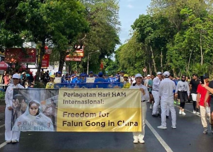 Image for article ​Endonezya, Bali: Uluslararası İnsan Hakları Günü'nde Çin'de Falun Gong'a Yapılan Zulmün Sona Erdirilmesi Çağrısı