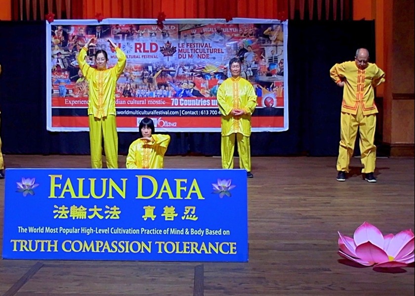 Image for article ​Kanada: Ottawa'daki Dünya Çok Kültürlü Festivali'nde Falun Dafa Tanıtıldı