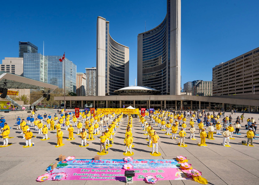 Image for article Kanada: Toronto’da Düzenlenen Miting ve Geçit Töreniyle Falun Dafa Günü Kutlandı (İkinci Bölüm)