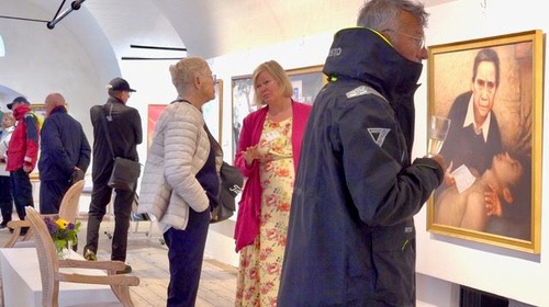 Image for article İsveç, Marstrand: Bir Sanat Sergisi İlham ve Umut Getirdi