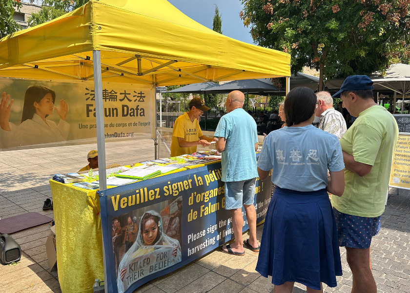 Image for article Fransa: Kıyı Kentlerinde Yapılan Aktiviteler, Falun Gong Zulmüne İlişkin Farkındalığı Arttırdı
