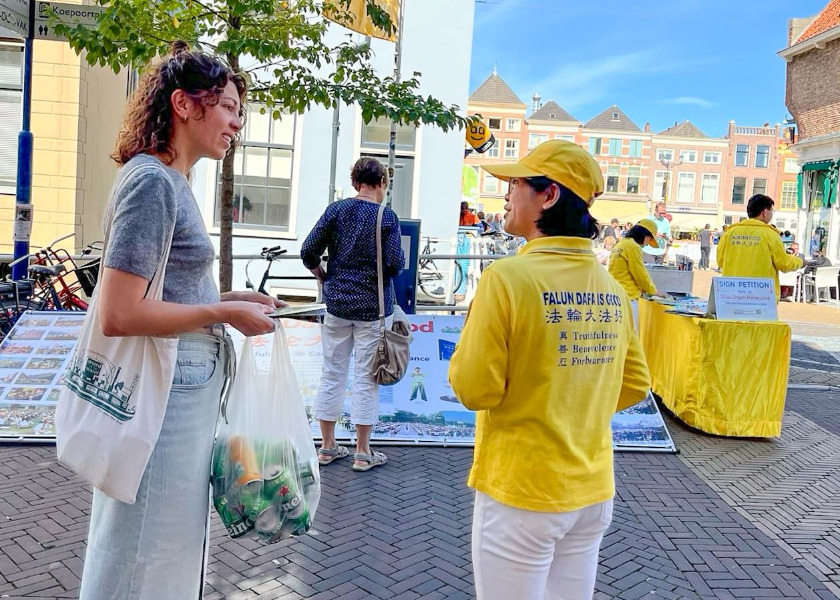 Image for article Hollanda: Delft'teki Falun Dafa Etkinliği Halktan Destek Gördü