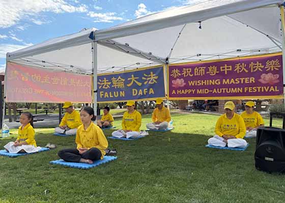 Image for article ​Las Vegas, Nevada: Exploration Peak Park'ta Falun Dafa Tanıtımı