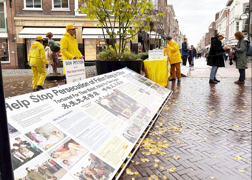 Image for article Hollanda'daki Etkinlikte İnsanlar Falun Dafa'yı Öğrendi