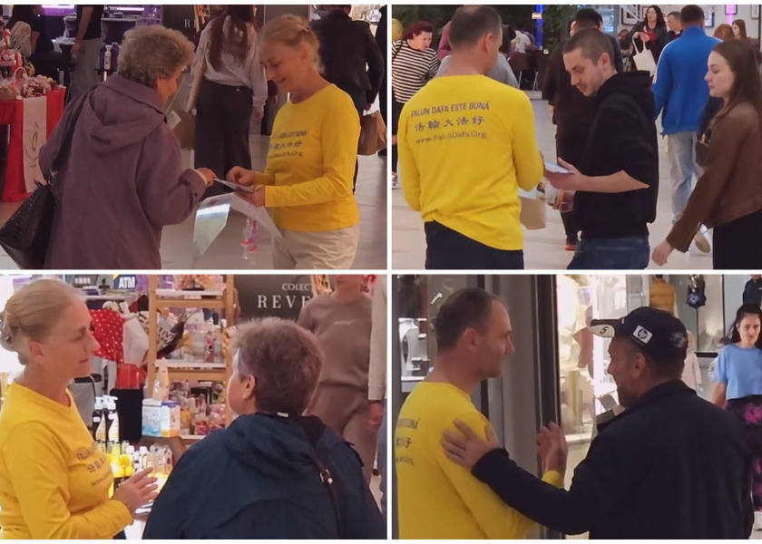 Image for article Romanya'daki Etkinliklerde İnsanlar Falun Dafa'ya Yönelik Zulmü Kınadı