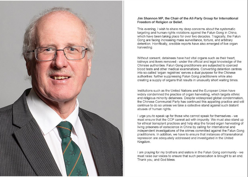 Image for article Birleşik Krallık: Milletvekilleri İnsan Hakları Günü'nde Falun Gong'a Desteklerini Açıkladı