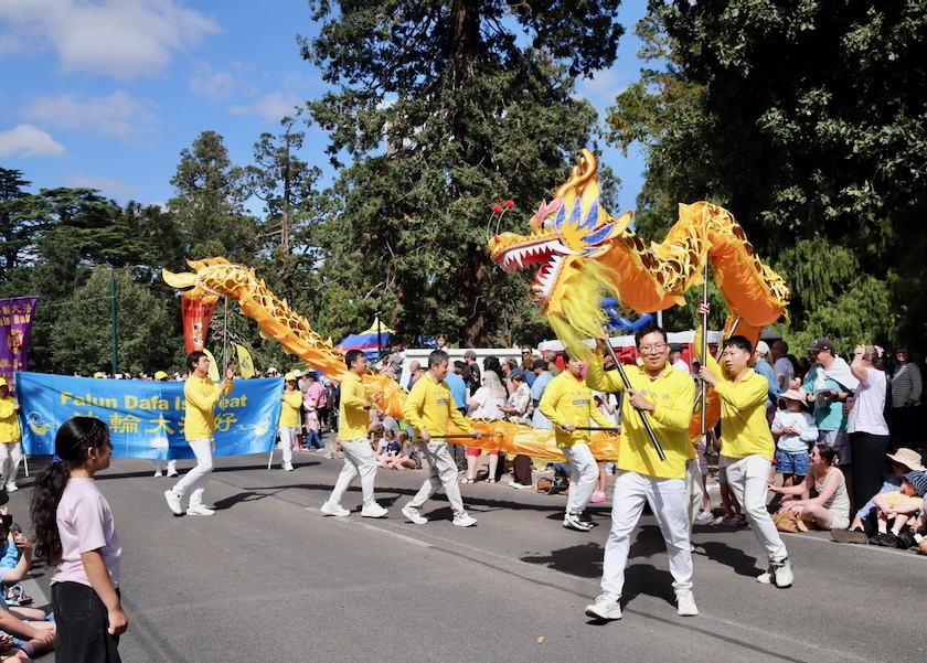 Image for article ​Avustralya: Ballarat Begonya Festivali'nde Falun Dafa Takdir Edildi