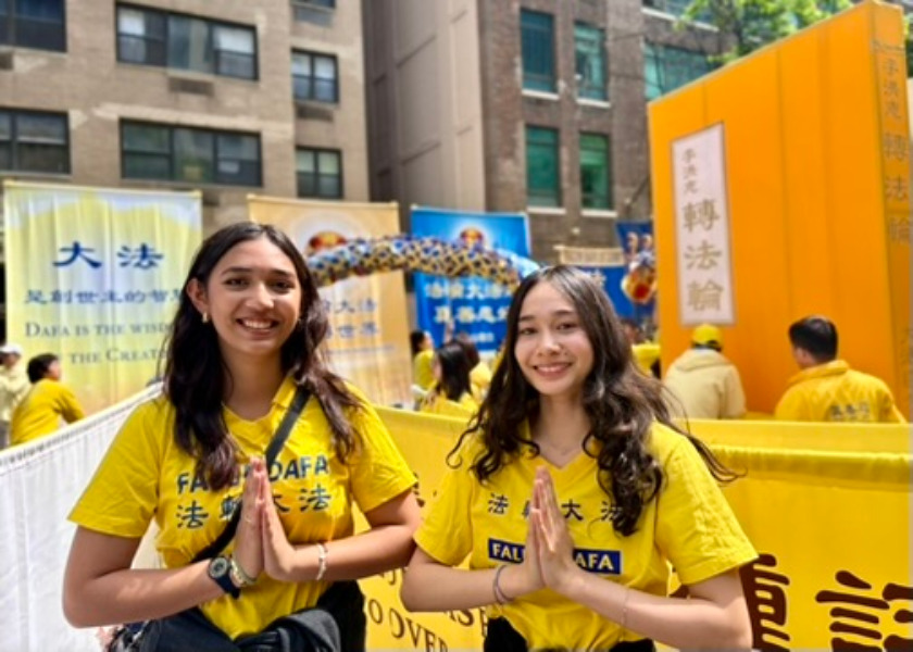 Image for article ​New York: Genç Falun Dafa Uygulayıcıları Shifu Li'ye Minnettarlıklarını İfade Ediyor