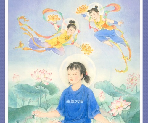 Image for article [Dünya Falun Dafa Günü Kutlaması] Çin Resim Sanatı: Lotus Çiçekleri