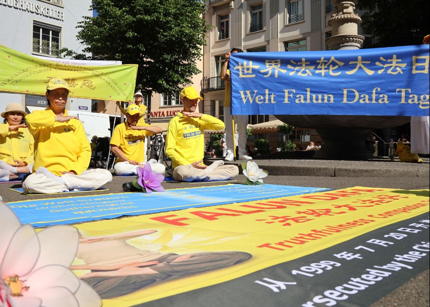 Image for article İsviçre'nin Zürih Kentinde Falun Dafa'nın Tanıtımı Yapıldı