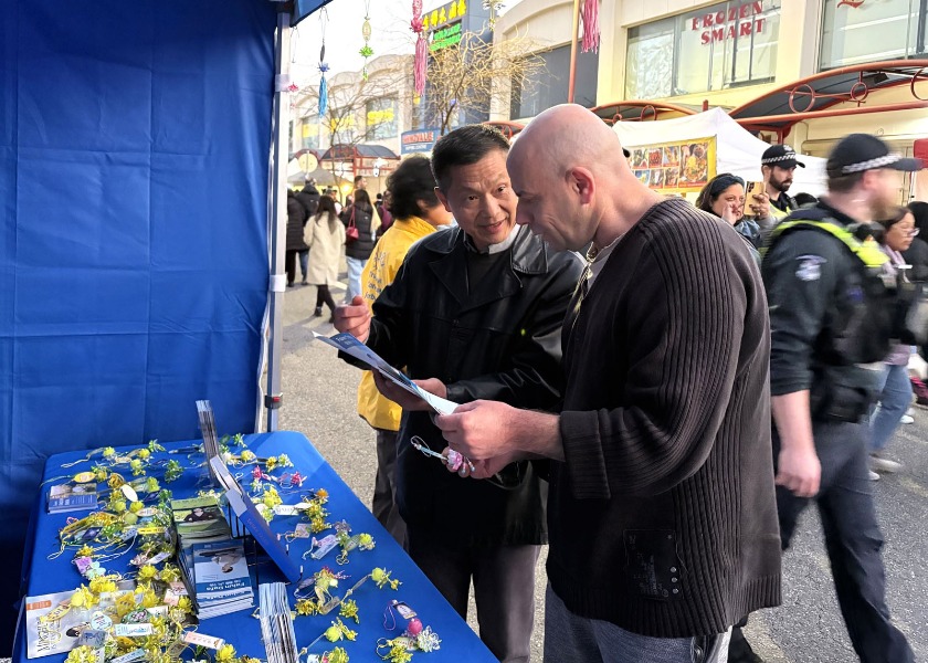 Image for article ​Melbourne'deki Festivalde İnsanlar Falun Dafa’yı Övdü