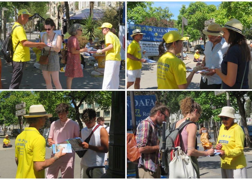 Image for article Paris'te Düzenlenen Mitingde Falun Gong'a Yönelik 27 Yıllık Zulmün Sona Ermesi Çağrısı Yapıldı ve Verilen Destek Dile Getirildi